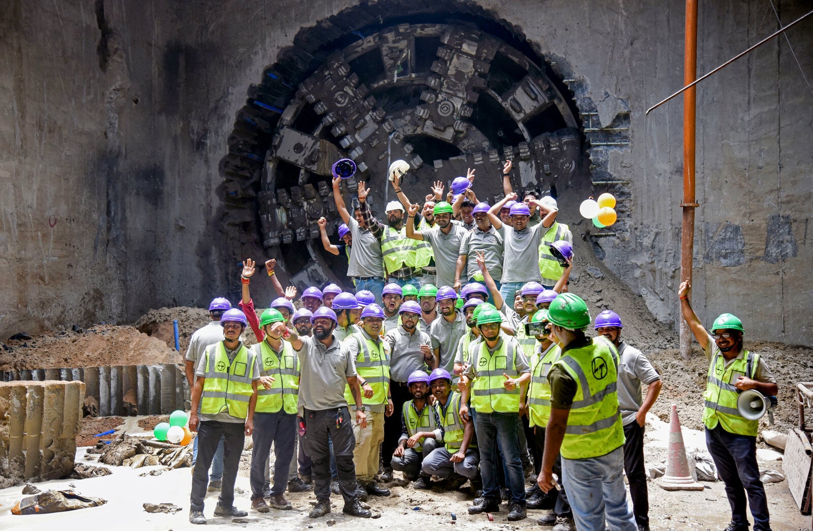 कोलकाता: विक्टोरिया मेट्रो स्टेशन पर TBM 'दिव्या' की सुरंग खोदाई सफल