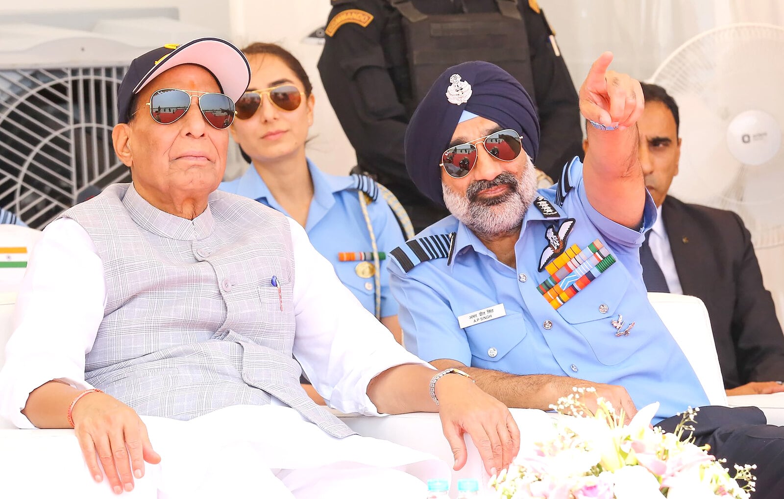 जोधपुर: रक्षा मंत्री राजनाथ सिंह ने एक्सरसाइज तरंग शक्ति 2026 में की शिरकत