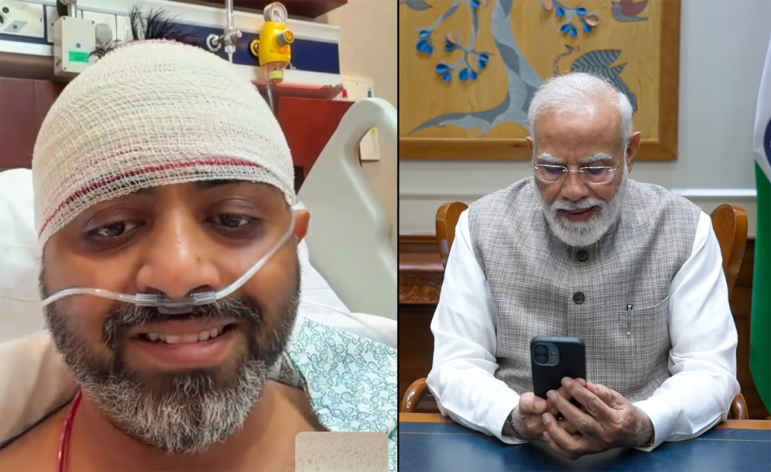 नई दिल्ली: पीएम मोदी ने वीडियो कॉल पर घायल फ्लाईडुबई कप्तान स्मित मच्छर से बात की