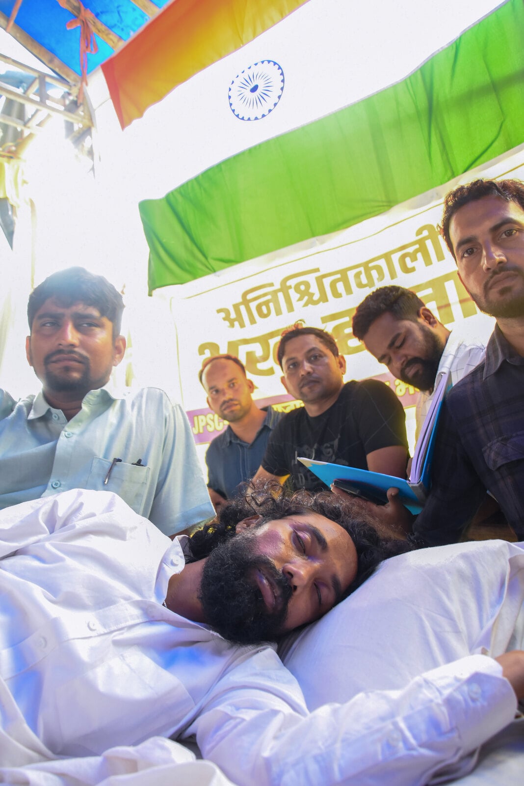 रांची: JSSC CGL पेपर लीक मामले में छात्रों का जोरदार प्रदर्शन