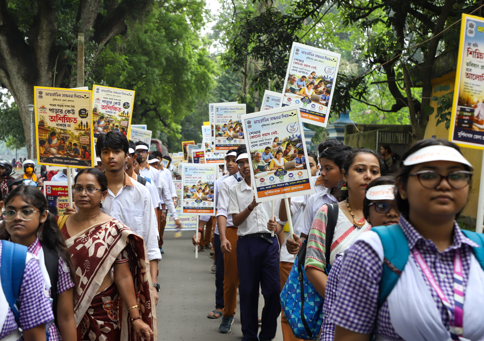 नई दिल्ली: सत्य निकेतन हादसे के खिलाफ ABVP का न्याय यात्रा