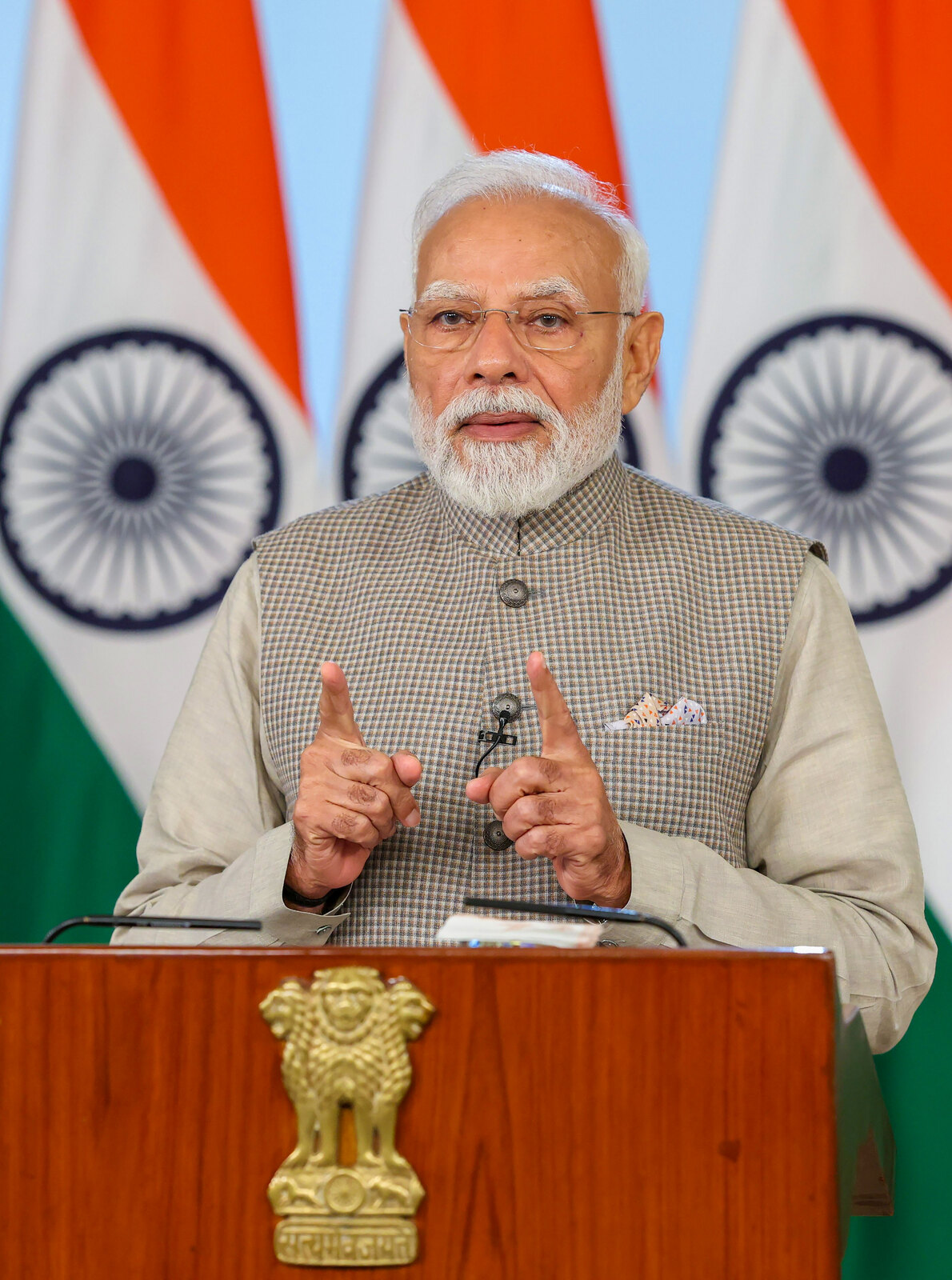 नई दिल्ली: पीएम मोदी ने वीडियो कॉन्फ्रेंसिंग के जरिये 'नशा मुक्त युवा विकसित भारत संकल्प अभियान' का शुभारंभ किया