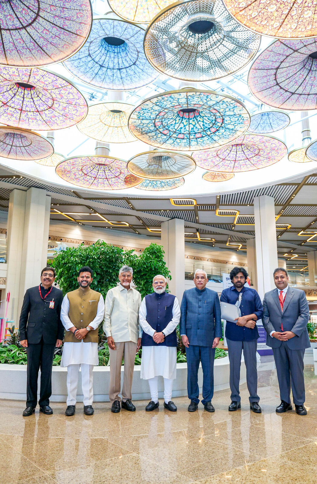 भोगापुरम: प्रधानमंत्री मोदी ने अल्लूरी सीताराम राजू अंतरराष्ट्रीय एयरपोर्ट का किया उद्घाटन