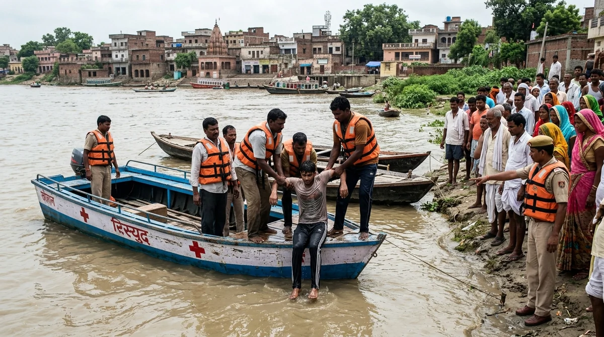 बिहार के मुंगेर में दर्दनाक हादसा: गंगा स्नान के दौरान 4 सगी बहनों समेत 5 बच्चियां डूबीं, रेस्क्यू ऑपरेशन जारी