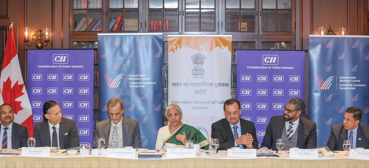 वित्त मंत्री ने कनाडा के निवेशकों को भारत में निवेश के लिए दिया न्योता, गिनाईं निवेशक-हितैषी नीतियां