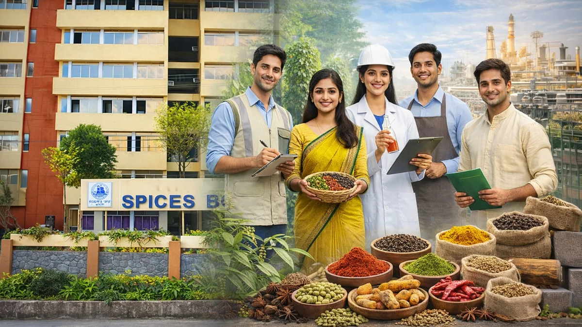 स्पाइसेस बोर्ड में SC/ST उम्मीदवारों के लिए नौकरी का अवसर, 21 ट्रेनी पदों के लिए आवेदन 19 अक्टूबर तक