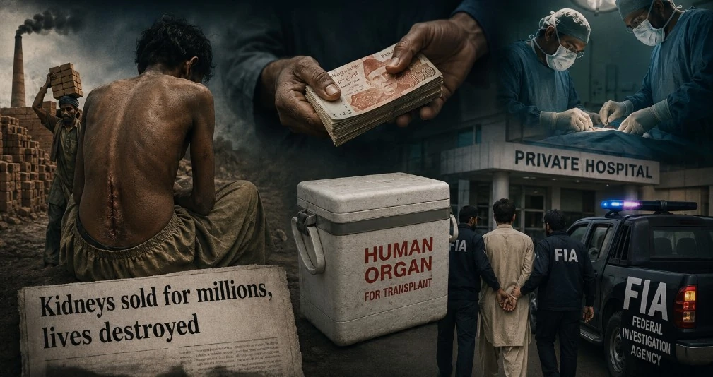 पाकिस्तान में अंगों का अवैध कारोबार: गरीबी और कमजोर कानून के गठजोड़ से बना अंतरराष्ट्रीय तस्करी का अड्डा