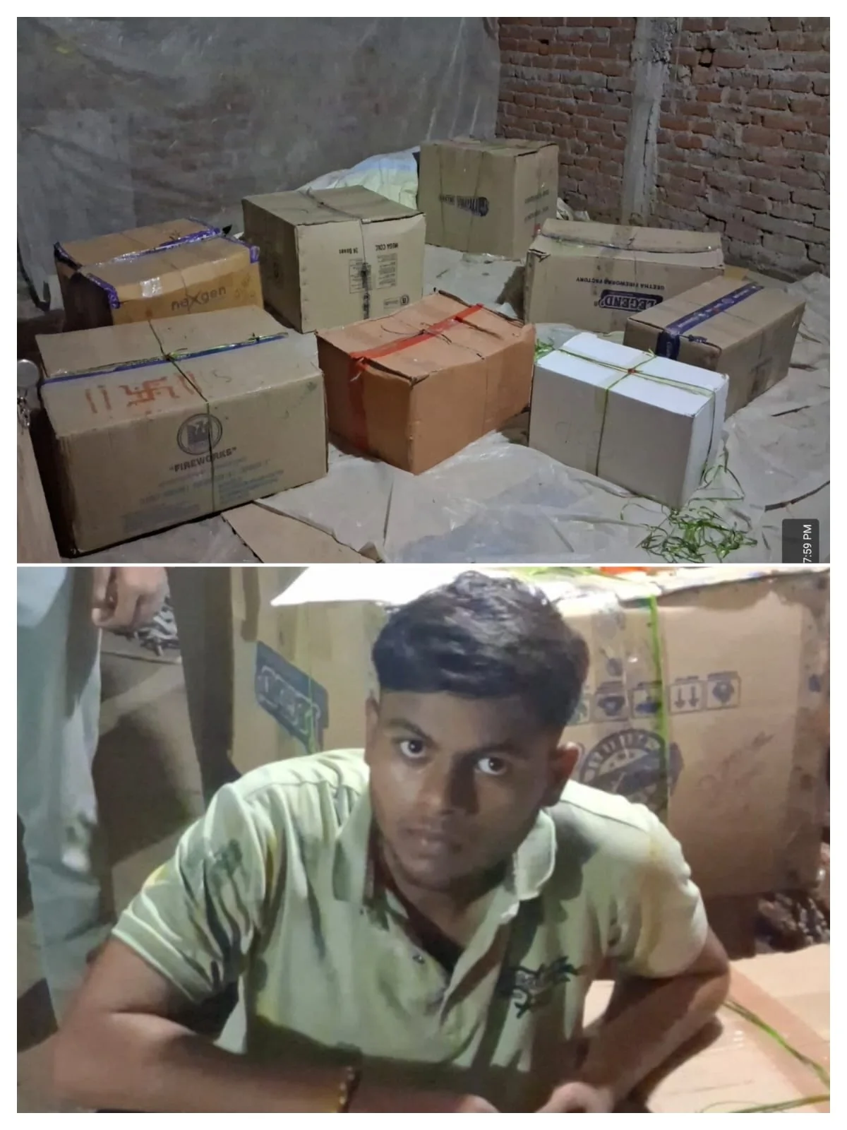 छत्तीसगढ़: धमतरी में त्योहारी सीजन से पहले बड़ी कार्रवाई, 1.20 लाख के अवैध पटाखे जब्त