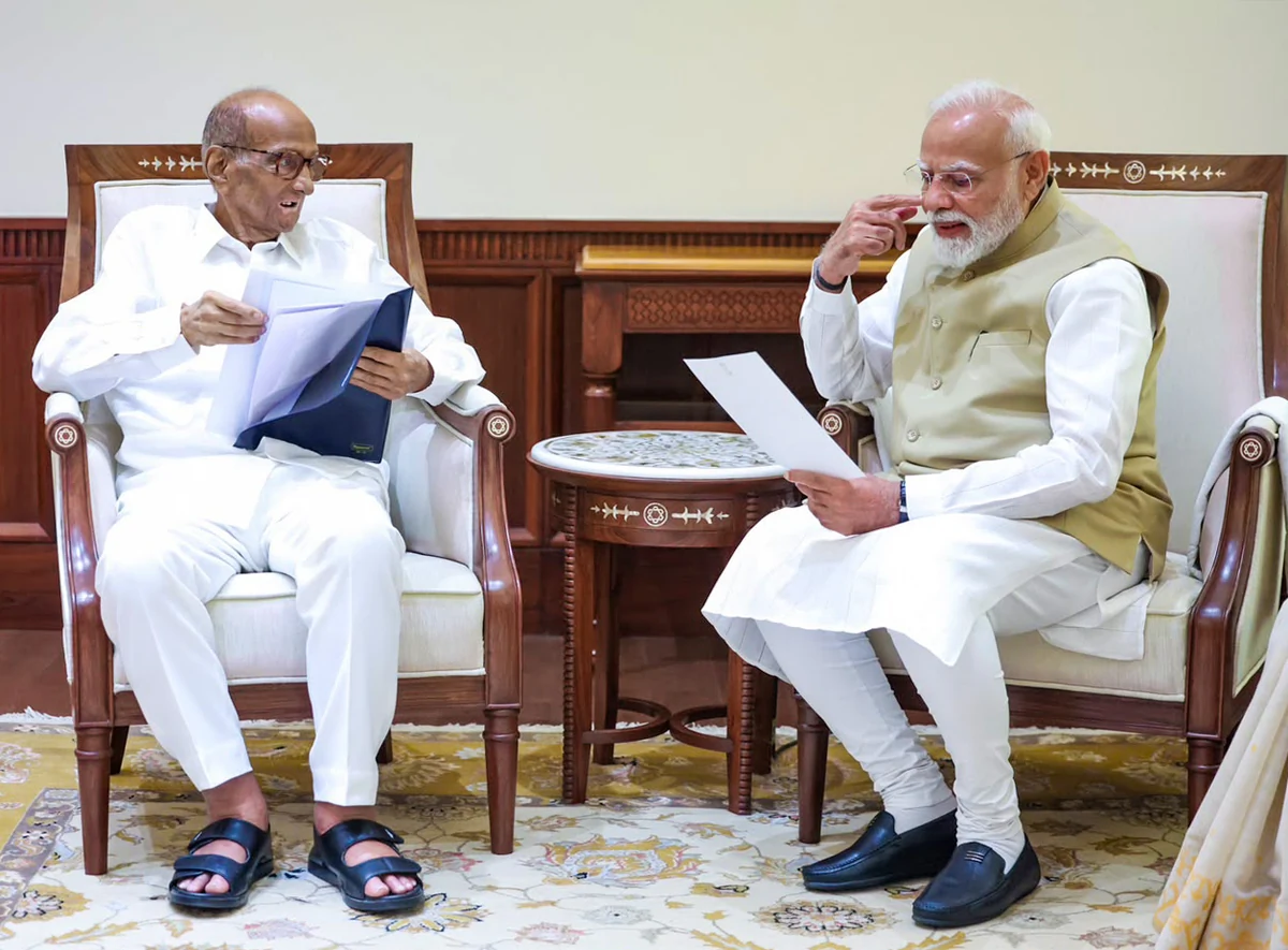 महाराष्ट्र के मुद्दों पर चर्चा के लिए प्रधानमंत्री मोदी से मिलेंगे शरद पवार गुट के सांसद