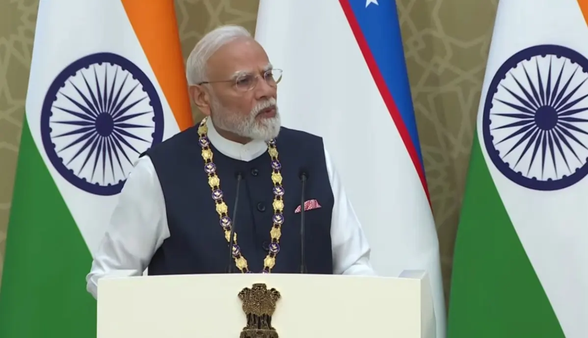 भारत-उज्बेकिस्तान संबंध अब 'व्यापक रणनीतिक साझेदारी' के नए दौर में, पीएम मोदी को सर्वोच्च सम्मान