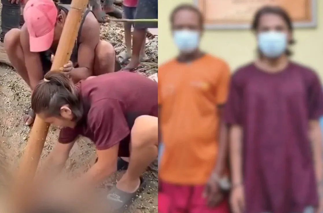 नेपाल: बाढ़ में बही महिला के शव से बाली चुराने का वीडियो वायरल, दो आरोपी गिरफ्तार
