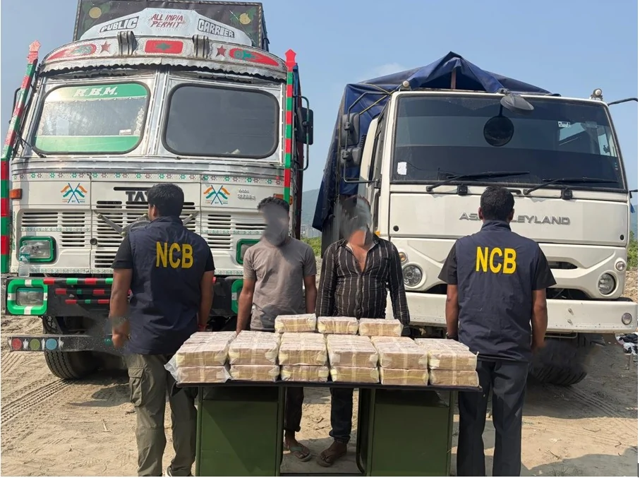 गुवाहाटी: ट्रक के फ्यूल टैंक में छिपाकर लाई जा रही ₹43 करोड़ की ड्रग्स ज़ब्त, NCB की बड़ी कामयाबी