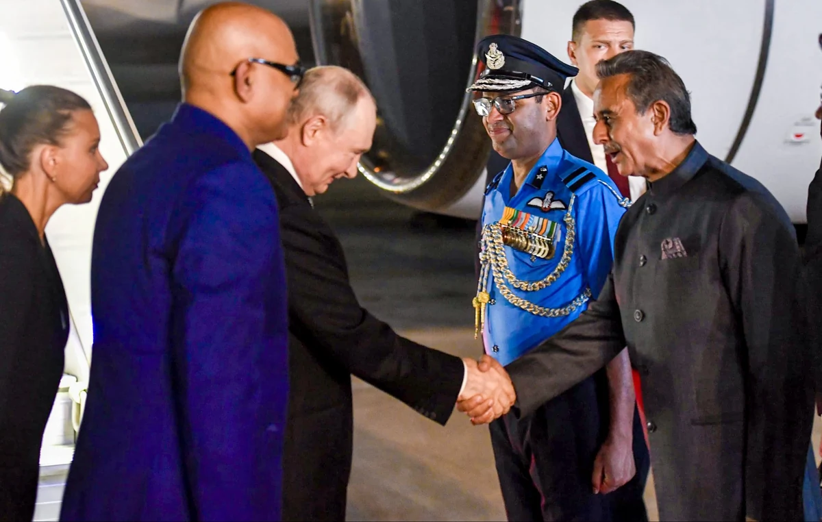 BRICS समिट के लिए राष्ट्रपति पुतिन दिल्ली में, पीएम मोदी के साथ अहम द्विपक्षीय वार्ता आज