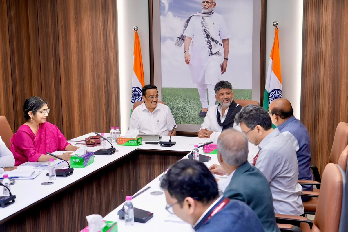 मेकेदातु समेत कई अहम जल परियोजनाओं पर कर्नाटक ने माँगा केंद्र का सहयोग, सीएम शिवकुमार ने की केंद्रीय मंत्री से मुलाक़ात