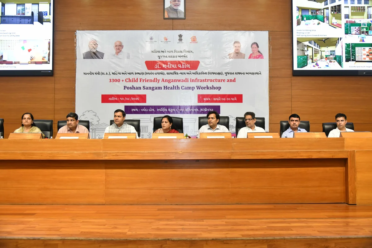 गुजरात में डिजिटल फसल सर्वे: 15 अगस्त से 95 लाख खेतों का होगा जियो-टैग रिकॉर्ड