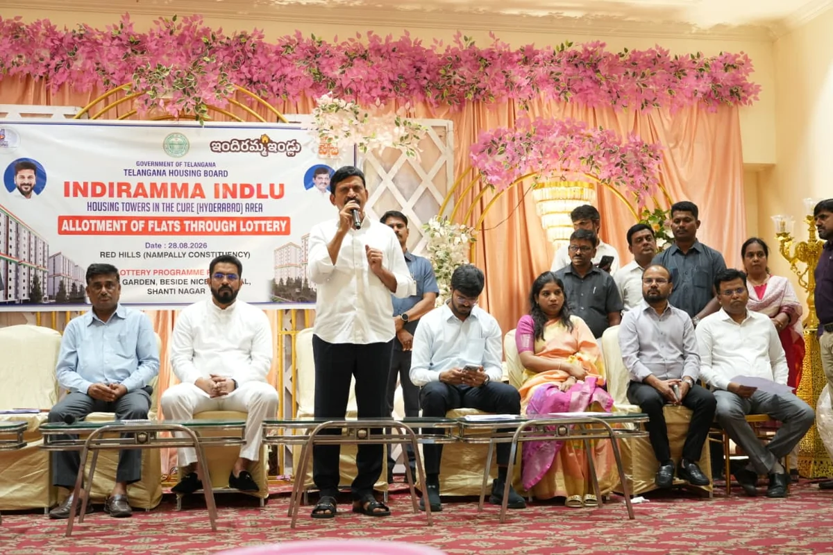 तेलंगाना में 'इंदिरम्मा टावर्स' के लिए चयन प्रक्रिया शुरू, सरकार ने बताई पारदर्शिता की पूरी योजना