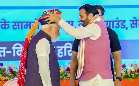 हरियाणा को 14,700 करोड़ की सौगात, प्रधानमंत्री मोदी ने जींद से देश की पहली हाइड्रोजन ट्रेन को दिखाई हरी झंडी
