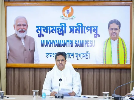 त्रिपुरा में विकास की निगरानी के लिए नई व्यवस्था: सभी 8 जिलों को मिले 'पालक मंत्री'