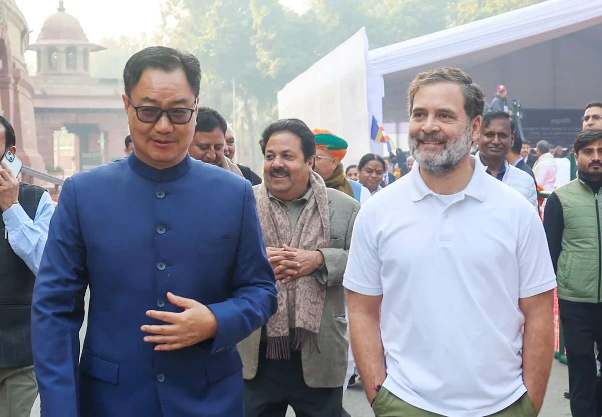 महिला आरक्षण का रास्ता साफ करने के लिए परिसीमन बिल पर सरकार ने मांगा विपक्ष का साथ, रिजिजू ने राहुल गांधी से की बात