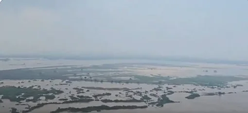 बिहार में बाढ़ का संकट गहराया: सोन बैराज से भारी मात्रा में पानी छोड़े जाने से बढ़ी चिंता, CM ने किया हवाई सर्वेक्षण