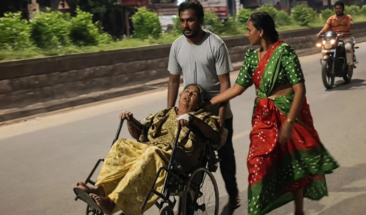 तेलंगाना: सरकारी अस्पताल में 5 घंटे इंतज़ार के बाद बीमार मां को व्हीलचेयर पर लेकर विधायक के घर पहुंचा बेटा