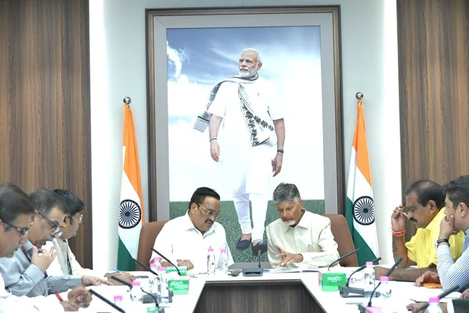 आंध्र प्रदेश: पोलावरम और जल जीवन मिशन के लिए सीएम नायडू ने केंद्र से मांगा समय पर फंड