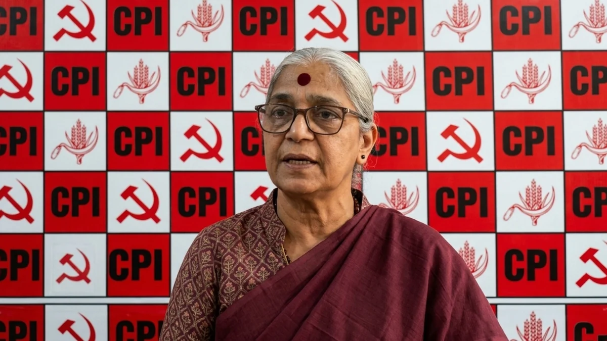 महिला आरक्षण कानून: CPI नेता एनी राजा ने सरकार की मंशा पर उठाए सवाल, कहा - लागू करने का इरादा नहीं