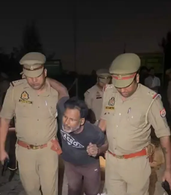 गाजियाबाद: दुष्कर्म के दो वांछित आरोपी पुलिस मुठभेड़ में घायल, गोली लगने के बाद गिरफ्तार