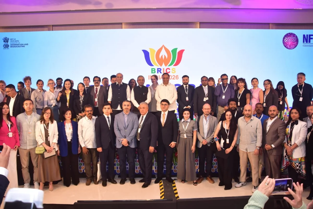 मुंबई में ब्रिक्स वेव्स बाज़ार 2026 की शुरुआत, रचनात्मक उद्योगों में वैश्विक साझेदारी पर रहेगा ज़ोर