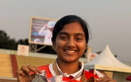 17 साल की पृथिका प्रदीप का तीरंदाजी विश्व कप में शानदार प्रदर्शन, दो पदक अपने नाम किए