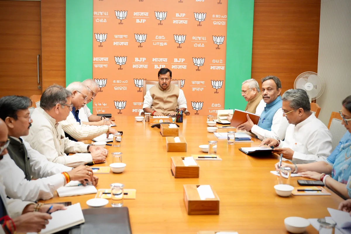 भाजपा के नए राष्ट्रीय अध्यक्ष नितिन नवीन ने की महामंत्रियों के साथ पहली बैठक, विधानसभा चुनावों की रणनीति पर चर्चा