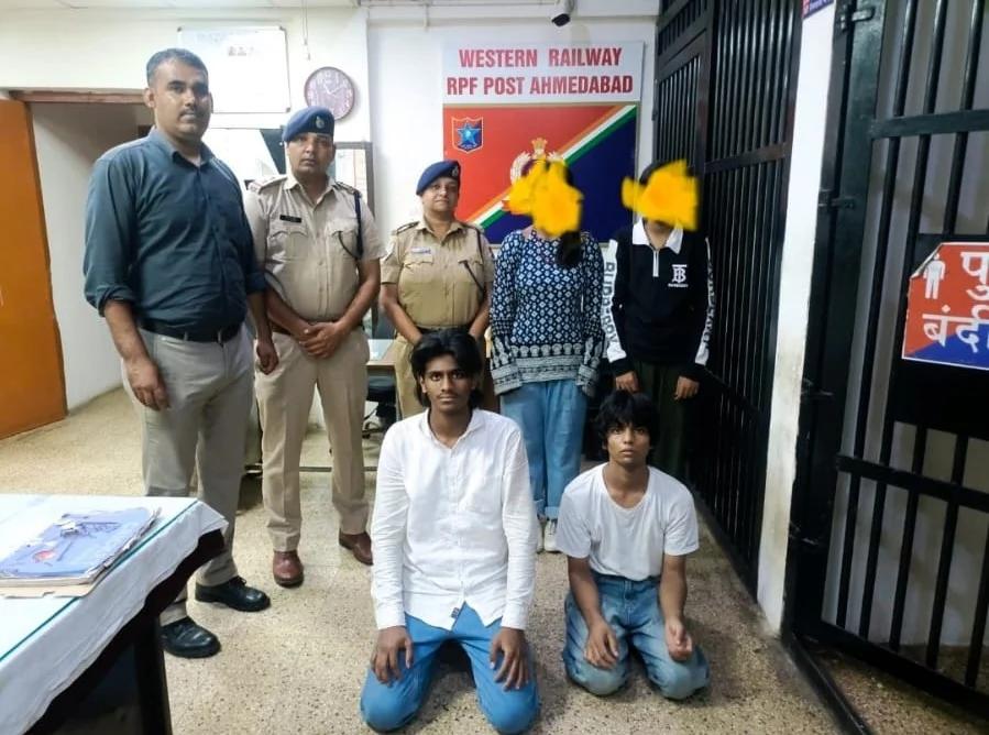 अहमदाबाद स्टेशन पर RPF का सफल ऑपरेशन, जोधपुर से अगवा की गईं दो नाबालिग लड़कियां सुरक्षित मिलीं