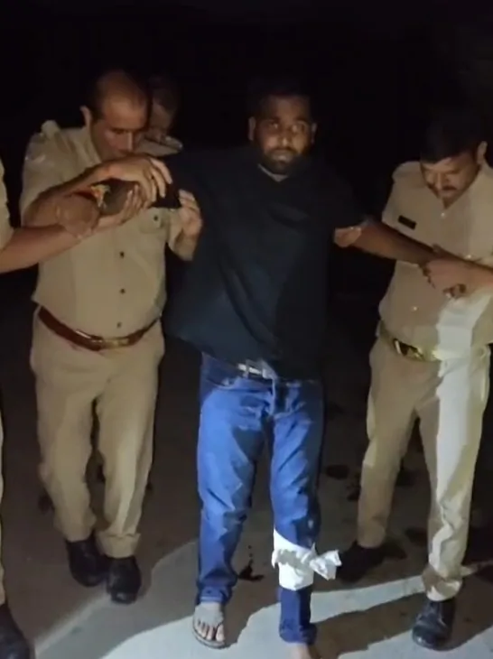 सुल्तानपुर: पुरानी रंजिश में गोली मारने के आरोपी पुलिस मुठभेड़ में घायल, तीन गिरफ्तार