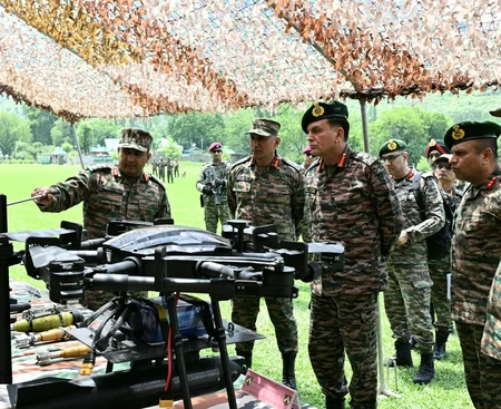 सेना प्रमुख जनरल धीरज सेठ का उत्तरी कमान का पहला दौरा, जम्मू-कश्मीर में सुरक्षा और अमरनाथ यात्रा की तैयारियों का लिया जायजा