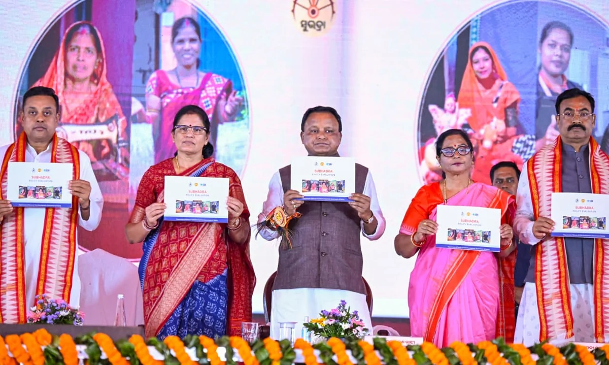 सुभद्रा योजना: ओडिशा में 1 करोड़ से ज़्यादा महिलाओं के खाते में पहुँची ₹5,163 करोड़ की मदद