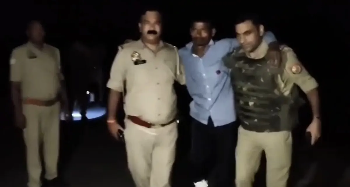 कानपुर देहात: नाबालिग से दुष्कर्म के दो आरोपी पुलिस मुठभेड़ के बाद गिरफ्तार, एक घायल