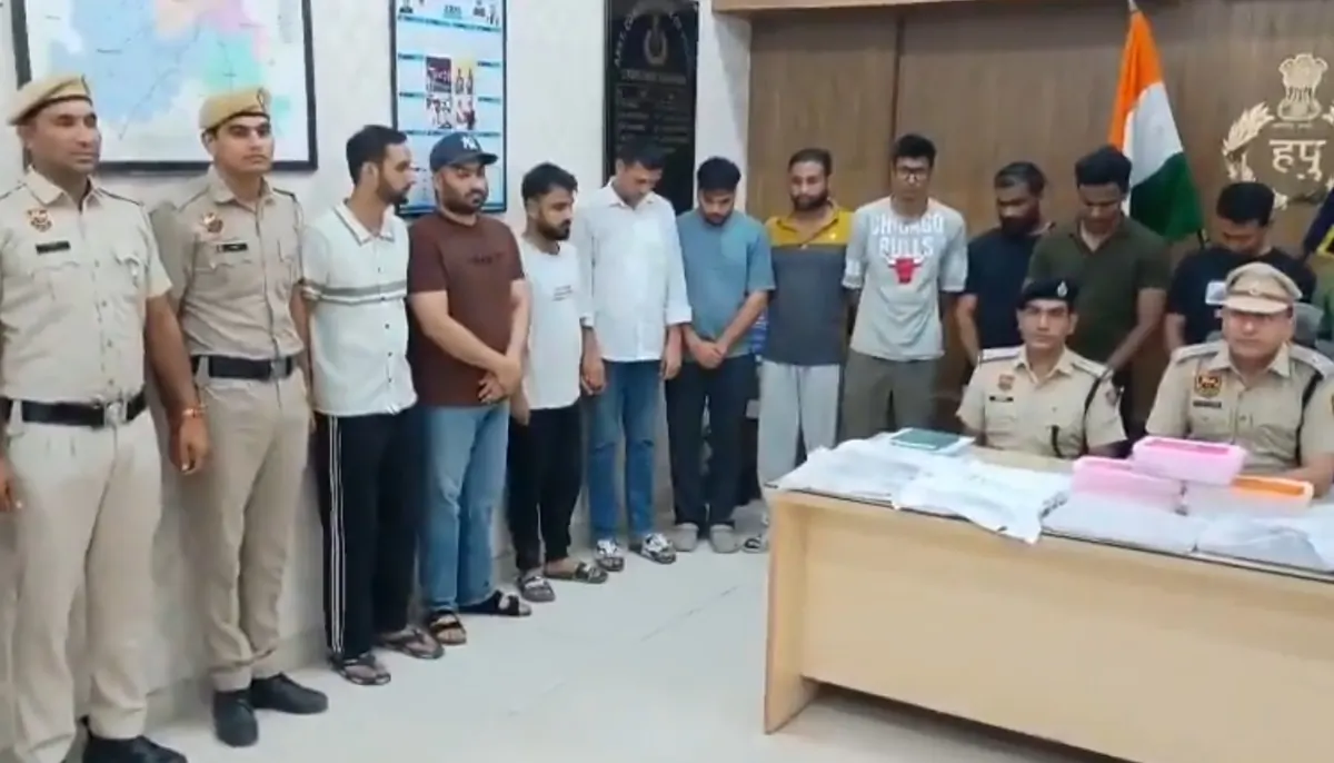 गुरुग्राम: अमेरिकी नागरिकों को निशाना बनाने वाले फर्जी कॉल सेंटर का भंडाफोड़, 11 लोग गिरफ्तार