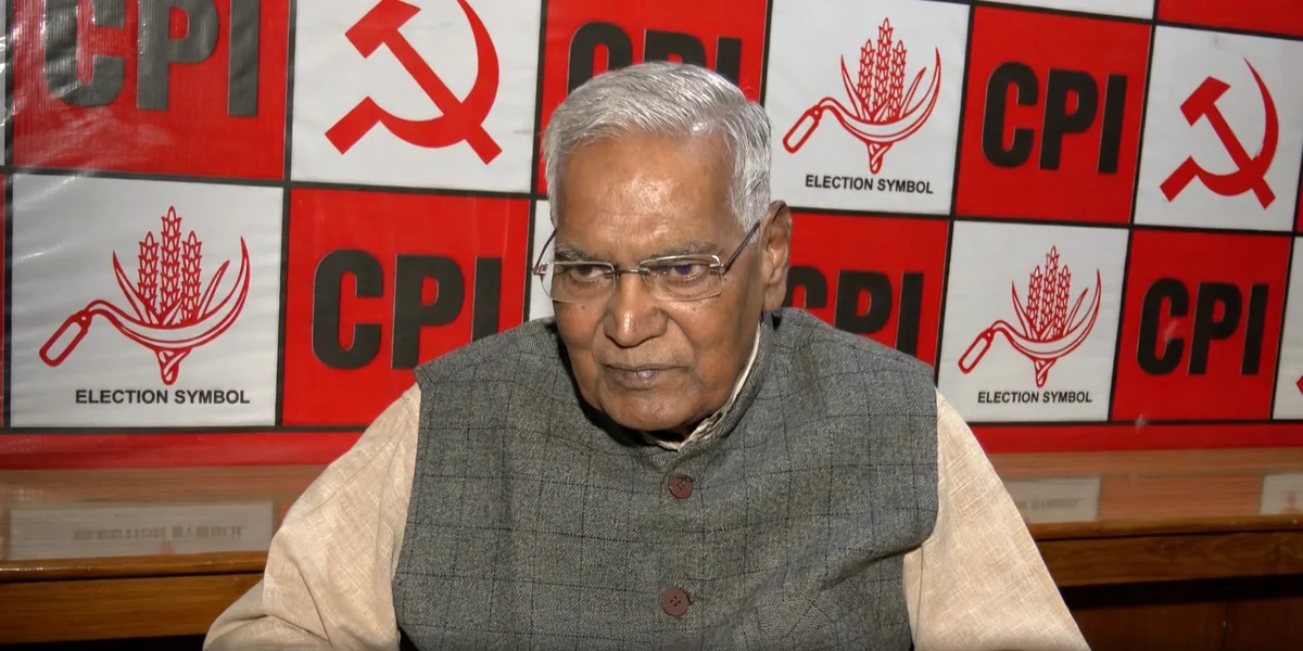 अरुणाचल में चीनी सेना की कथित गतिविधियों पर CPI ने जताई चिंता, सरकार से संवाद और कूटनीति की अपील