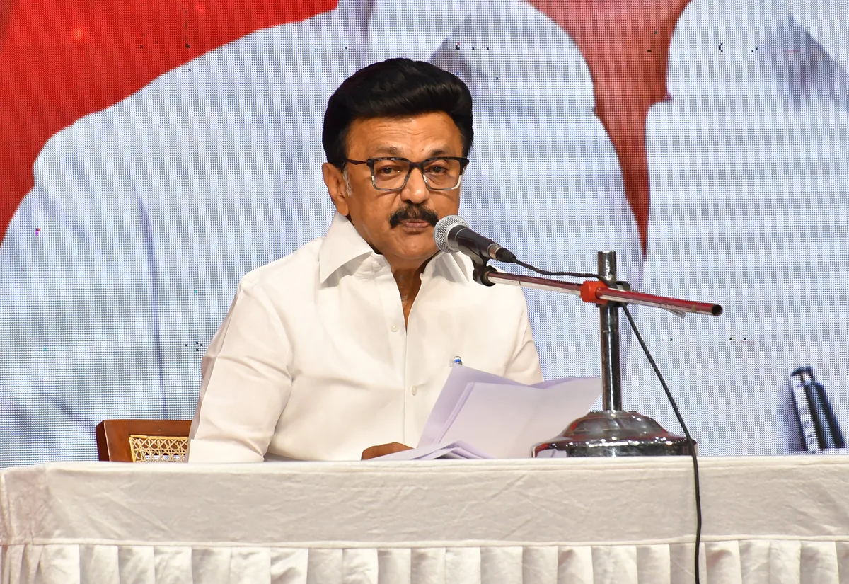 स्टालिन के AI-जनित वीडियो पर विवाद: DMK ने TVK के आईटी विंग पर FIR की मांग की