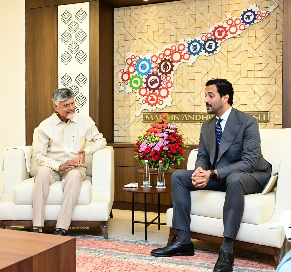 आंध्र प्रदेश में फूड क्लस्टर की स्थापना: UAE के मंत्री ने मुख्यमंत्री चंद्रबाबू नायडू से की मुलाकात
