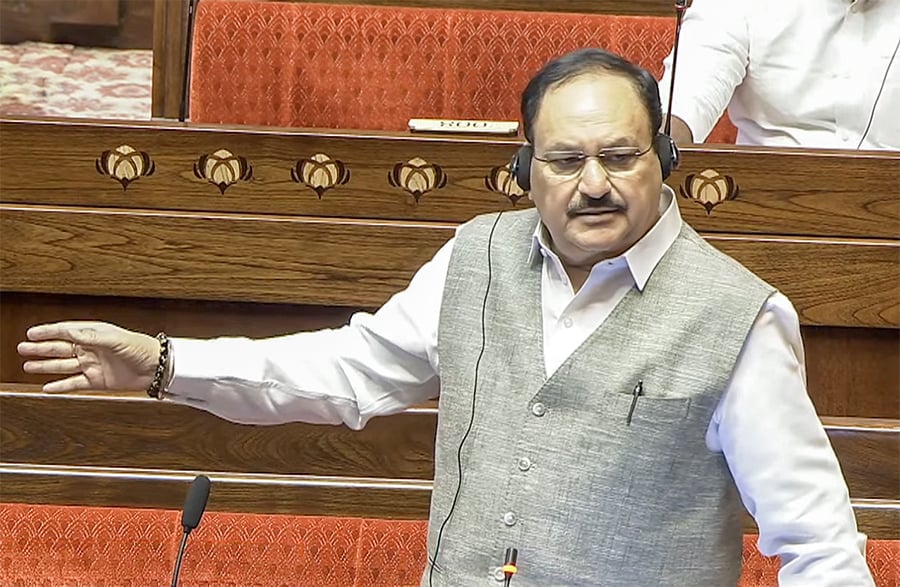NEET विवाद: राज्यसभा में गतिरोध जारी, जेपी नड्डा ने चर्चा से भागने के लिए विपक्ष को ज़िम्मेदार ठहराया