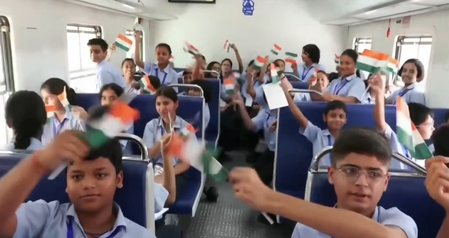 भारत में हरित रेल क्रांति: प्रधानमंत्री मोदी ने देश की पहली हाइड्रोजन ट्रेन को दिखाई हरी झंडी