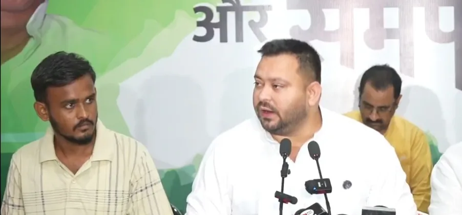बिहार में 'पुलिस राज' का आरोप: तेजस्वी यादव ने वैशाली की घटना पर सरकार को घेरा, आरक्षण पर सहयोगियों को साधा