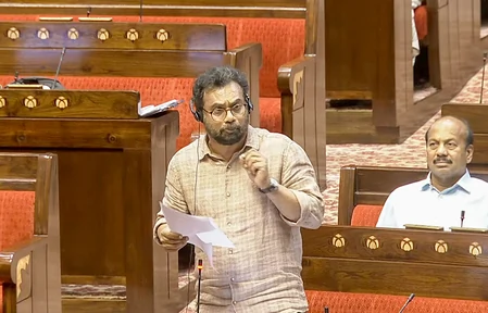 माकपा मुख्यालय में पुलिस की एंट्री पर राज्यसभा में हंगामा, सांसद ने गृह मंत्री से मांगा जवाब