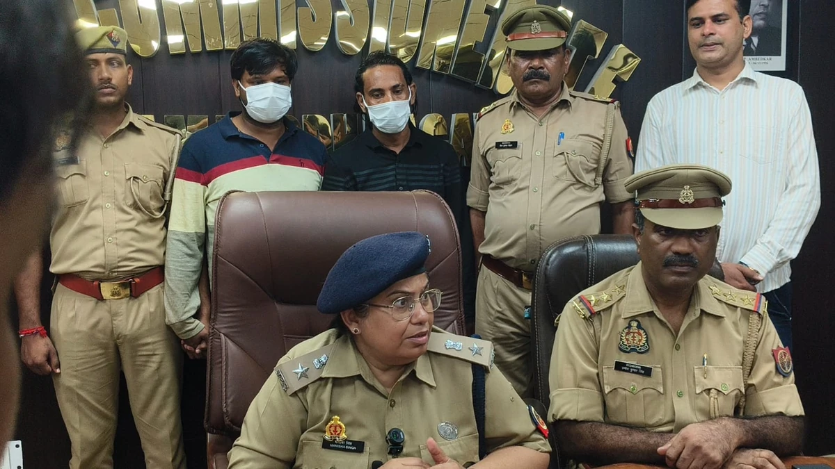 नोएडा: कैफे बंद होने पर महंगे शौक पूरे करने के लिए बना लिया चोर-गैंग, लिव-इन कपल समेत 3 गिरफ्तार