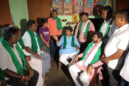 बिदादी टाउनशिप परियोजना पर टकराव: भाजपा ने किसानों के समर्थन में सरकार के खिलाफ खोला मोर्चा