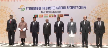भारत की अध्यक्षता में बिम्सटेक देशों की बैठक, आतंकवाद और समुद्री सुरक्षा पर सहयोग बढ़ाने का संकल्प