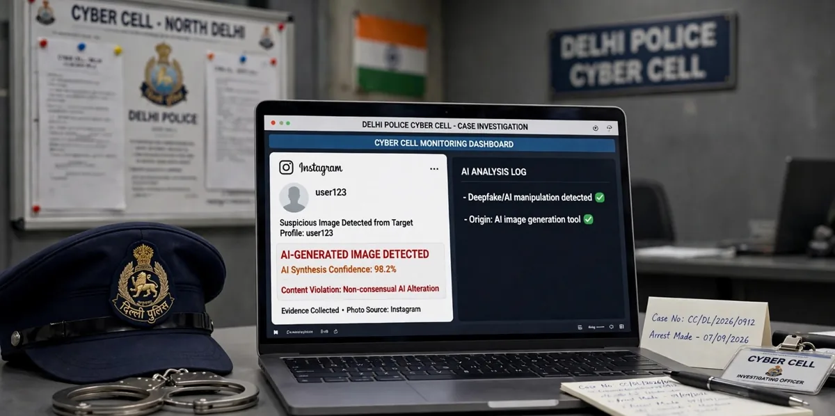 AI का खतरनाक इस्तेमाल: दिल्ली में युवती से बदला लेने के लिए बनाई अश्लील तस्वीरें, इंजीनियरिंग छात्र गिरफ्तार