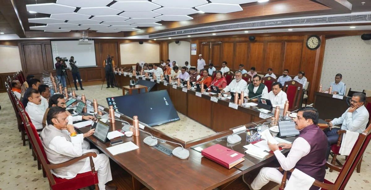 मध्य प्रदेश: मोहन कैबिनेट ने सड़कों से लेकर स्वास्थ्य और साइबर सुरक्षा तक के लिए 10,630 करोड़ रुपये मंजूर किए