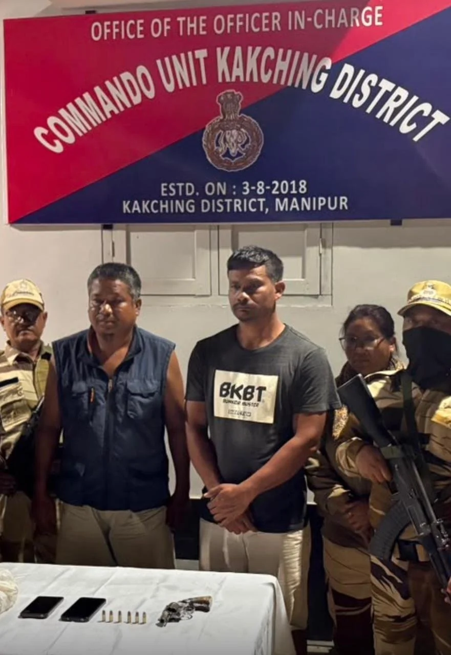 मणिपुर: 5 जिलों में बड़ी कार्रवाई, NIA के भगोड़े समेत 8 उग्रवादी गिरफ्तार